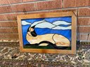 Siamese Cat Stained Glass
