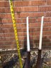 2 Brown Candlesticks W / Candles