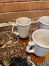 4 Vintage Hall Mugs