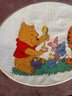 Winnie The Pooh Sewn Art