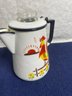 Antique Rooster Coffee Pot