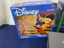 3 Disney Puzzles, Kite, Dominos And Cootie Game