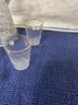 Decanter, 4 Shot Glasses And Triangle Dish