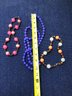 3 Beaded Necklaces