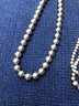 2 Necklaces- Gray In Color