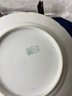 3 Antique China Plates With Stands