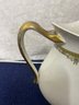 Antique Johnson Bros Pitcher And Plate