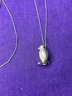 .925 Penguin Pendant And Necklace