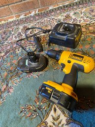 Dewalt Drill, Battery And Charger