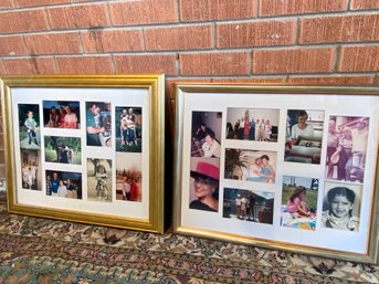 2 Gold Picture Frames
