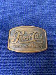 Vintage Pepsi Cola Belt Buckle