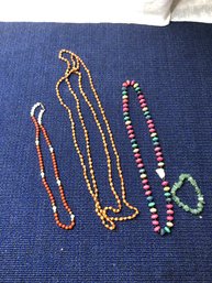 3 Necklaces &1 Bracelet
