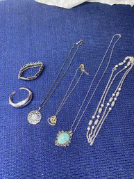 4 Necklaces And 2 Bracelets
