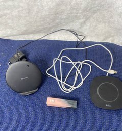 Wireless Chargers And A Battery Pack