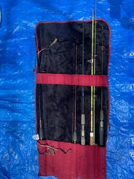 Fishing Poles And Storage Bag