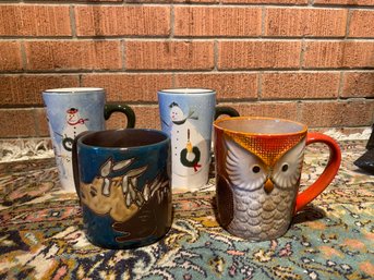 4 Coffee Mugs