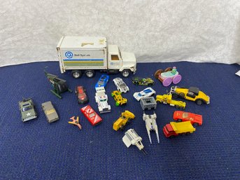 Bell System Toy Truck And Cars