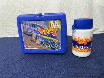 Hot Wheels Lunchbox And Thermos