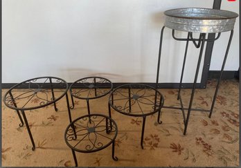 5 Plant Stands