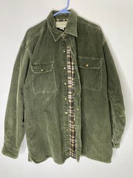 Corduroy Flannel Great Land Size Large