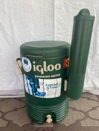 Igloo Legend Drinking Cooler With Cup Dispenser