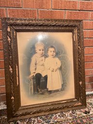 Antique Brother And Sister Photo