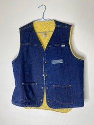 Vintage Carhartt Fleece Vest - Size Large