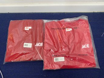 2 Ace Hardware Vests - New In Package - Size Large