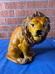Vintage Ceramic Lion