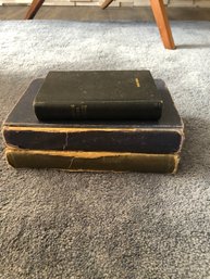 Bundle If 3 Old Books