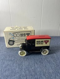 Marland Motor Oils Truck Bank