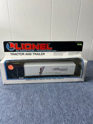 Lionel Semi Truck/trailer In Box