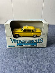 Vintage Vehicles Checker Cab In Box