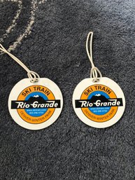 Two Rio Grande Luggage Tags