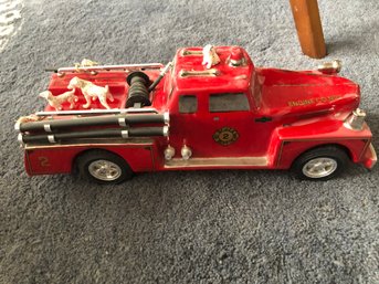 FAFE Fire Truck Decanter