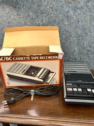 AC/DC Cassette Recorder