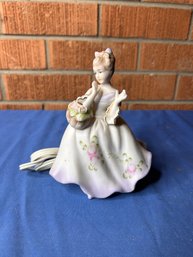 Ceramic Lady Lamp