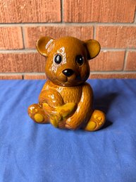 Ceramic Honey Bear Jar