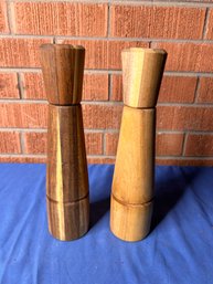 Wood Salt And Pepper Grinders