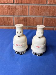 Vintage Plastic Salt And Pepper Shaker