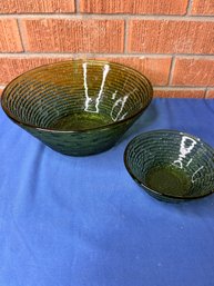 Vintage Green Bowl Set