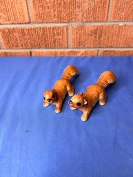 Japan Ceramic Squirrel Salt And Pepper Shaker