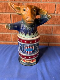 Jim Beam Democratic Decanter