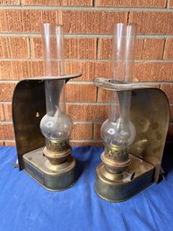 Two Electric Plug In Lanterns