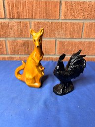 Kangaroo And Rooster