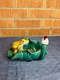 Ceramic Frog Bowl