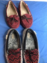 Two Pair Of Slippers