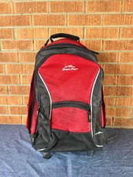 Sports Plus Rolling Backpack
