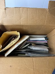 Box Of Old Postcards