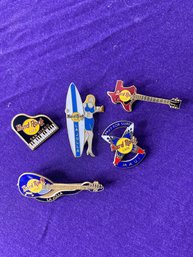 Hard Rock Cafe Pins Bundle (5) - #4